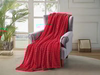 بطانية دفء شتوي سادة مقاس مفرد ونص
