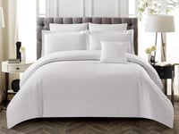 مفرش فرح الفندقي مزدوج من خامة القطن 8 قطع رصاصي (...