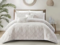 مفرش كاتنس الفاخر من نسيج الجاكار مزدوج - 8 قطع