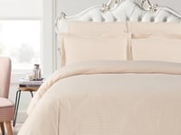 مفرش كلاسيك فندقي مفرد 5 قطع - بيج
