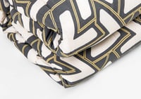 مفرش فلورا صيفي مزدوج من خامة القطن - 7 قطع