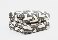 مفرش فلورا صيفي مزدوج من خامة القطن - 7 قطع