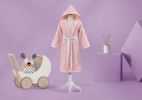 روب استحمام أطفال من القطن - 7 إلى 8 سنوات