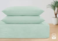 طقم شرشف فيونا مفرد من خامة القطن - 3 قطع (300غرزة...