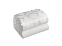 مفرش كاتنس الفاخر مفرد ونص من نسج الجاكار - 8 قطع