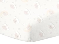 مفرش الدب النائم بـ حواجز للأطفال مفرد - 7 قطع