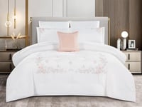 مفرش إي صيفي مزدوج مطرز 7 قطع