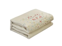 مفرش ألين صيفي مفرد ونص من خامة القطن المطرز 5 قطع