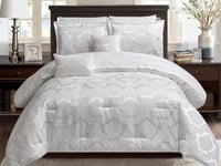 مفرش كاتنس الفاخر مفرد ونص من نسج الجاكار - 8 قطع