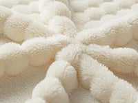 بطانية دفء شتوي سادة مقاس مفرد ونص