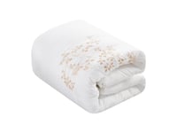 مفرش بي تاج صيفي مزدوج مطرز 7 قطع