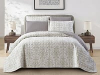 مفرش آرونا المضغوط مفرد خامة قطنية 4 قطع