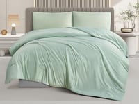 مفرش بارد (ملمس حرير) مزدوج بدون شرشف 3قطع