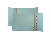 مفرش صيفي دوريس مزدوج من خامة القطن المطرز 9 قطع