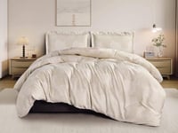 بيت لحاف صوفي صيفي بدون حشوة مفرد ونص 4 قطع