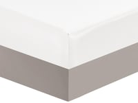 مفرش بي تاج صيفي مزدوج مطرز 7 قطع