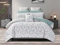 مفرش هازل صيفي مزدوج من خامة القطن 9 قطع