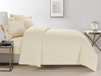 مفرش اسنوا اوف وايت صيفي مفرد من خامة القطن المطرز...