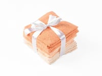 طقم مناشف وجه 12 قطعة من خامة القطن