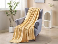 بطانية دفء شتوي سادة مقاس مزدوج