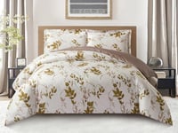 بيت لحاف دانا صيفي بدون حشوة مفرد 4 قطع