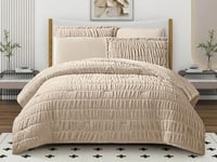 مفرش كايا شتوي فرو الأرنب مفرد ونص 4 قطع