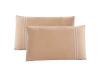 مفرش صيفي دوريس مزدوج من خامة القطن المطرز 9 قطع