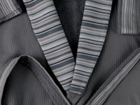 طقم روب استحمام لاين 4 قطع من القطن - رمادي داكن -...