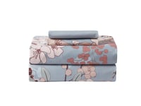 بيت لحاف آسي صيفي بدون حشوة مزدوج 4 قطع