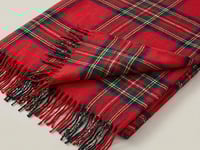 بطانية دفء شتوي مربعات مقاس مفرد