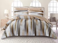 مفرش ليلا صيفي مزدوج 6 قطع