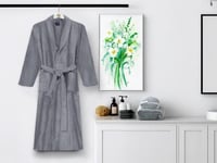 Terry - GREY || روب استحمام تيري - رمادي من خامة ا...