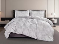 بيت لحاف صوفي صيفي بدون حشوة مزدوج 4 قطع