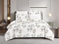 مفرش روبي صيفي مفرد ونص من خامة القطن 4 قطع