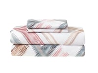 بيت لحاف آسي صيفي بدون حشوة مزدوج 4 قطع