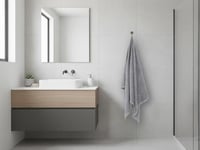 منشفة سيلفا القياسية من خامة القطن - فضي