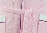 روب استحمام أطفال عمر 3 إلى 4 سنوات - وردي