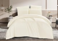 مفرش نيلسون فندقي مزدوج 7 قطع - كريمي