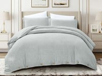 مفرش لينين صيفي مزدوج قطن كتان 7 قطع