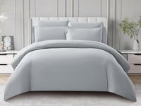 مفرش مارسيا فندقي مزدوج 7 قطع - رمادي