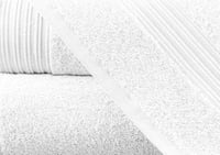 منشفة فيسكوز الكبيرة من خامة القطن - أبيض