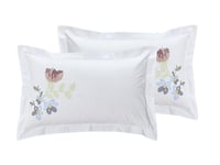 مفرش ديانا صيفي مزدوج من خامة القطن - 8 قطع