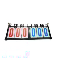 لوح تسجيل النقاط من 6 ارقام