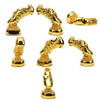 مجسم الجوتي الذهبي