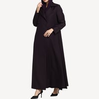 Trench – عباية بليزر ترنش كتان