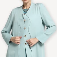 عباية بليزر كريب مموج