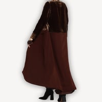 Velvet Chocolate – عباية بليزر مخمل شوكلت