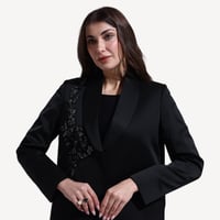 Taffeta - عباية بليزر تفته