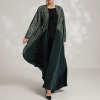 عباية نص بشت كريب