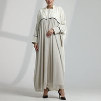 Bisht Poka Dot – عباية بشت منقطة بيج